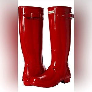 Hunter original tall. Size 8